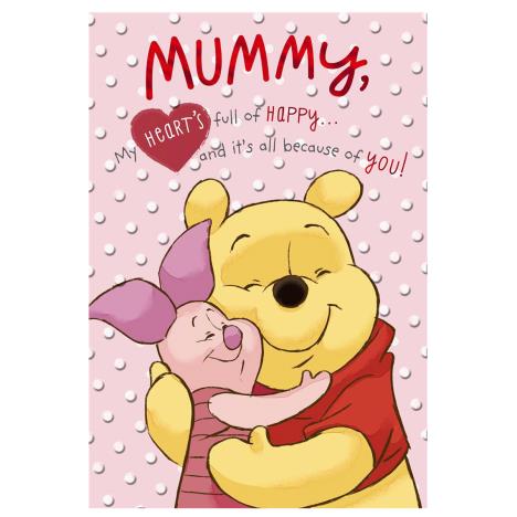 Mummy Winnie the Pooh Valentines Day Card £2.40